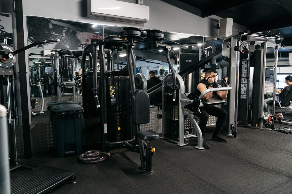 Resistance and strength area at Vibes Gym